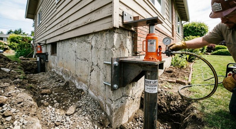Foundation Lifting in Richlands, NC