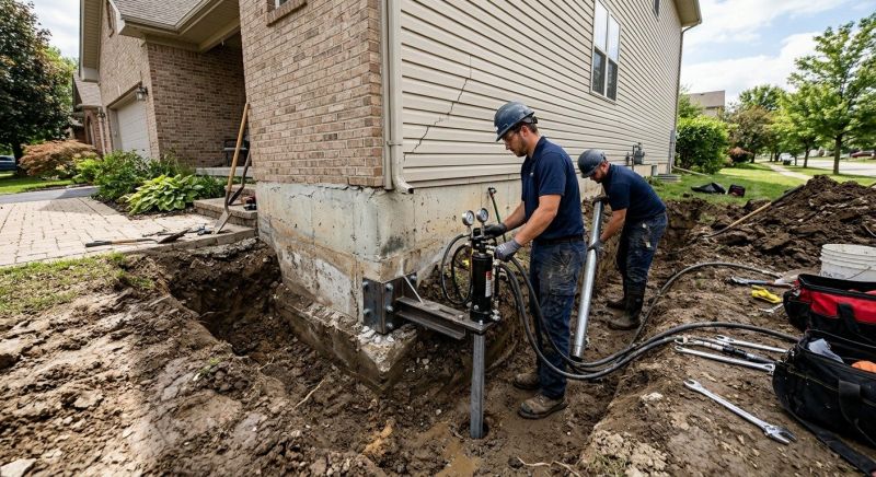 Settling Foundation Service in Swansboro, NC