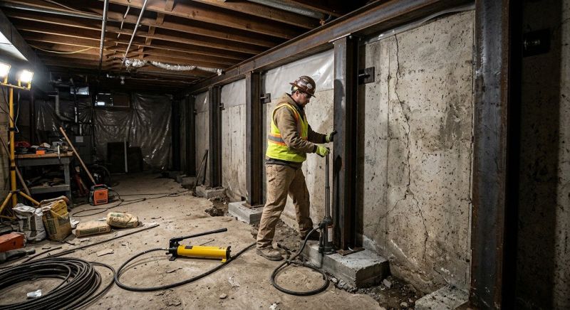 Basement Stabilization in Sneads Ferry, NC