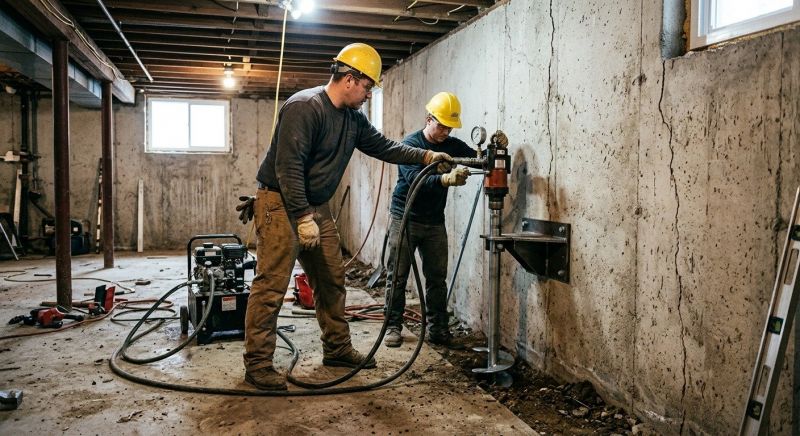 Basement Stabilization in Sneads Ferry, NC