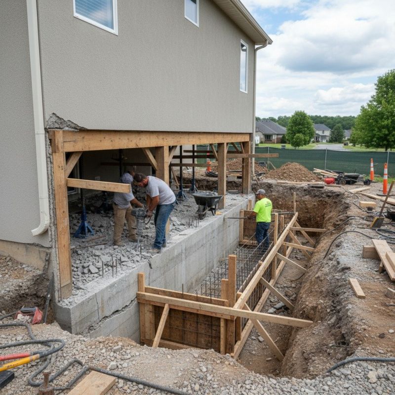 Building Foundation Repair in Maysville, NC