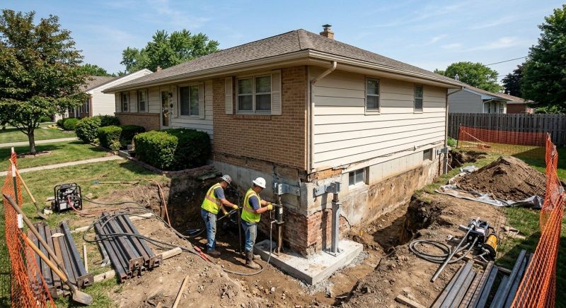 Building Foundation Repair in Richlands, NC