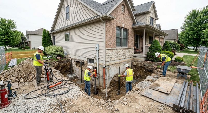 Building Foundation Repair in Swansboro, NC