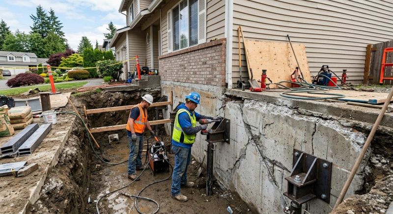 Commercial Foundation Repair in Sneads Ferry, NC