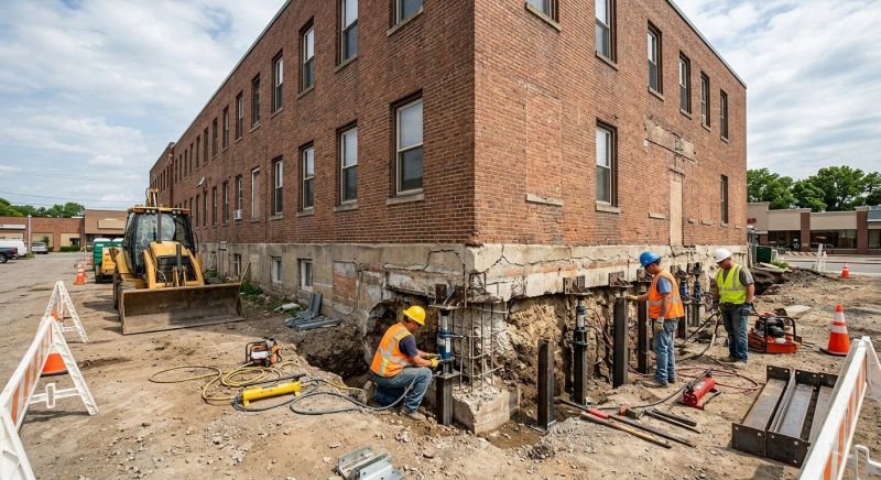 Commercial Foundation Repair in Sneads Ferry, NC