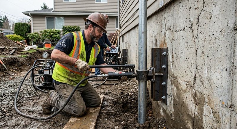Concrete Foundation Leveling in Pender County, NC