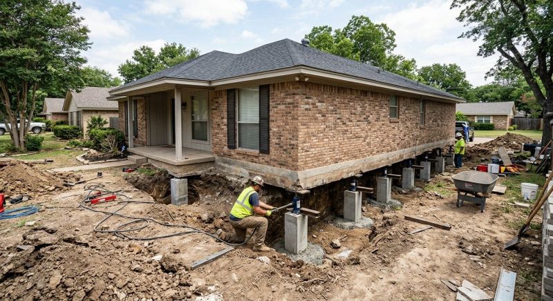 Concrete Foundation Leveling in Pender County, NC