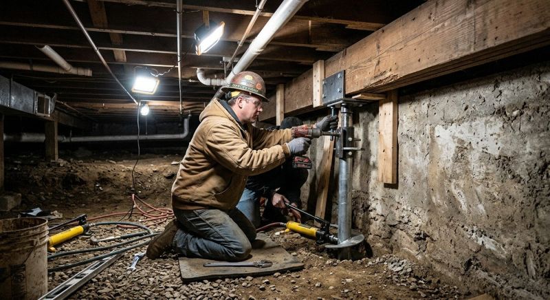 Crawlspace Foundation Repair in Maysville, NC