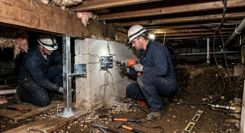 Crawlspace Foundation Repair in Richlands, NC