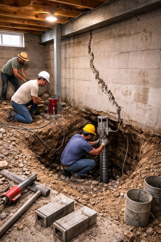 Crawlspace Structural Repair in Sneads Ferry, NC