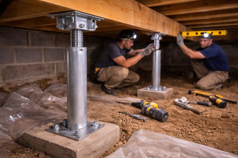 Crawlspace Structural Repair in Sneads Ferry, NC