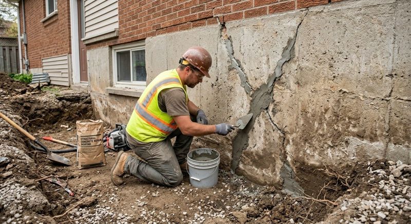 Foundation Crack Repair in Emerald Isle, NC