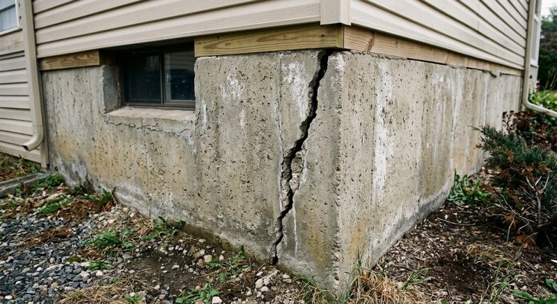 Foundation Crack Repair in Hampstead, NC