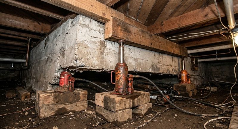 Foundation Jacking in Hubert, NC