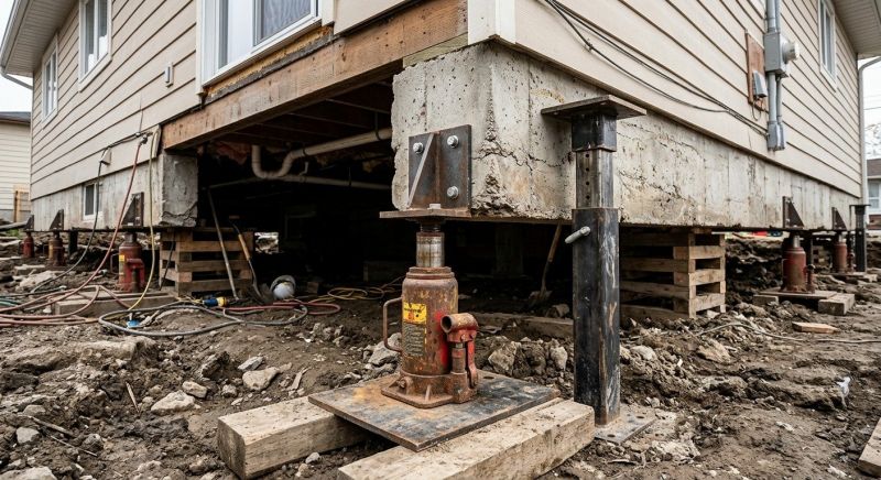 Foundation Jacking in Hubert, NC
