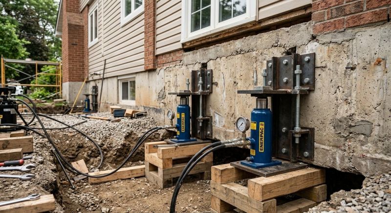 Foundation Jacking in Jacksonville, NC
