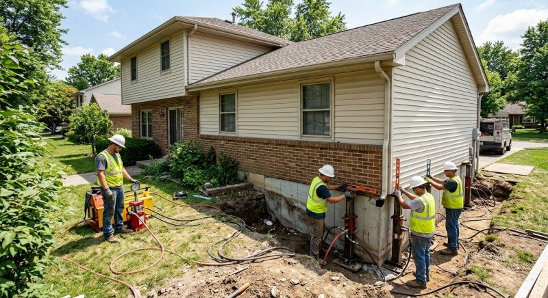Foundation Jacking in Onslow County, NC