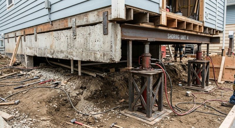 Foundation Jacking in Pender County, NC