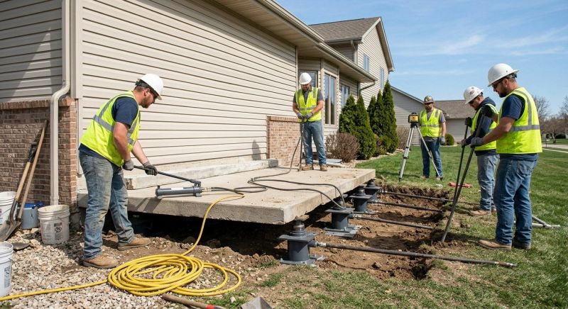 Foundation Lifting in Maysville, NC