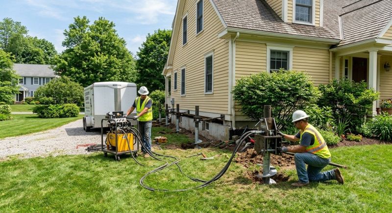 Foundation Lifting in Onslow County, NC