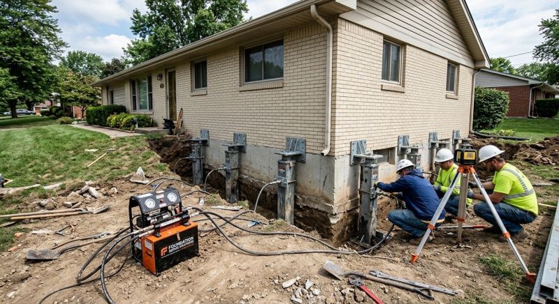 Foundation Pier Leveling in Sneads Ferry, NC