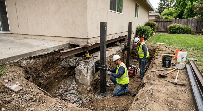 Foundation Pier Repair in Sneads Ferry, NC