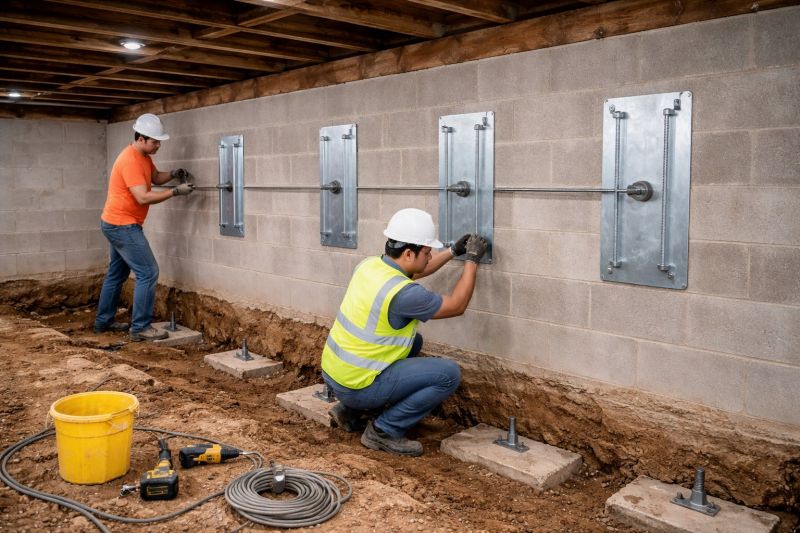 Foundation Stabilizing in Hampstead, NC