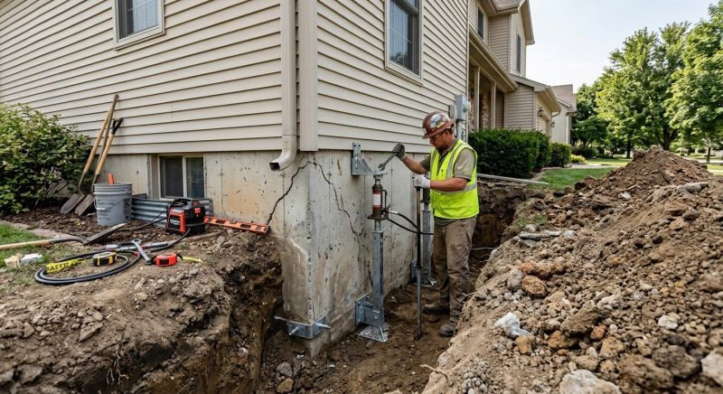 Foundation Stabilizing in Hubert, NC