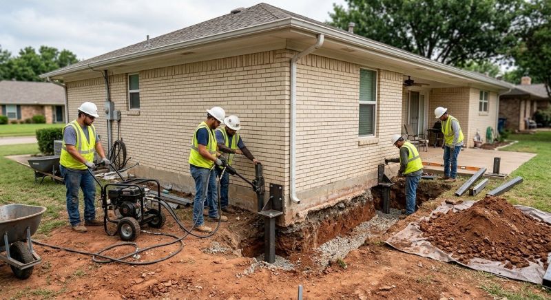 Foundation Stabilizing in Jacksonville, NC