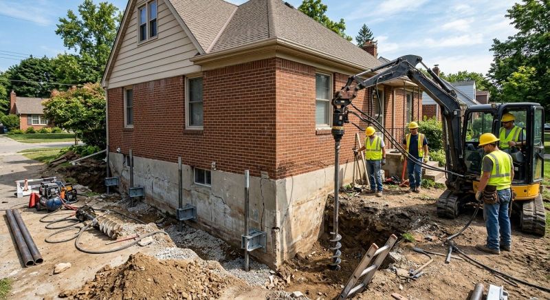 Foundation Stabilizing in Maysville, NC