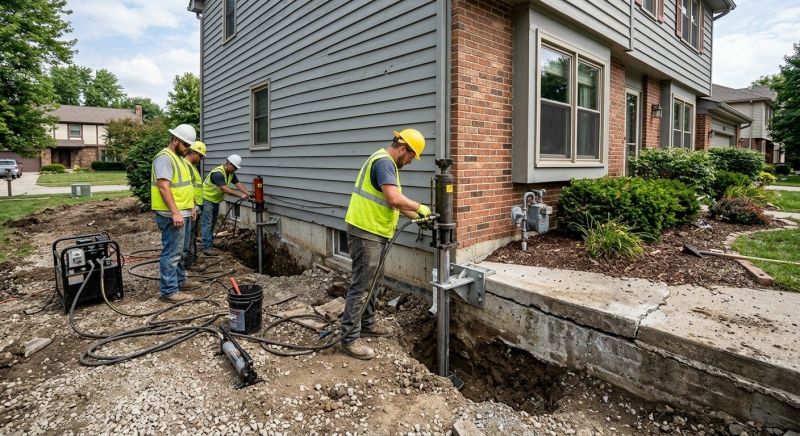 Foundation Stabilizing in Pender County, NC
