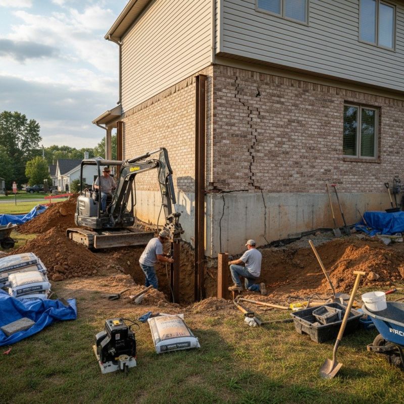Foundation Structural Repair in Pender County, NC
