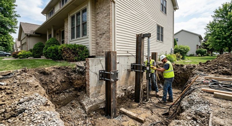 Foundation Underpinning in Sneads Ferry, NC