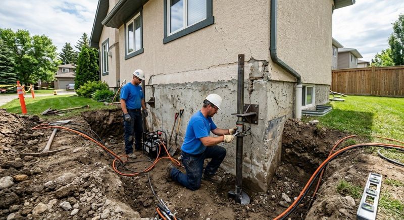 Helical Piers Installation in Sneads Ferry, NC