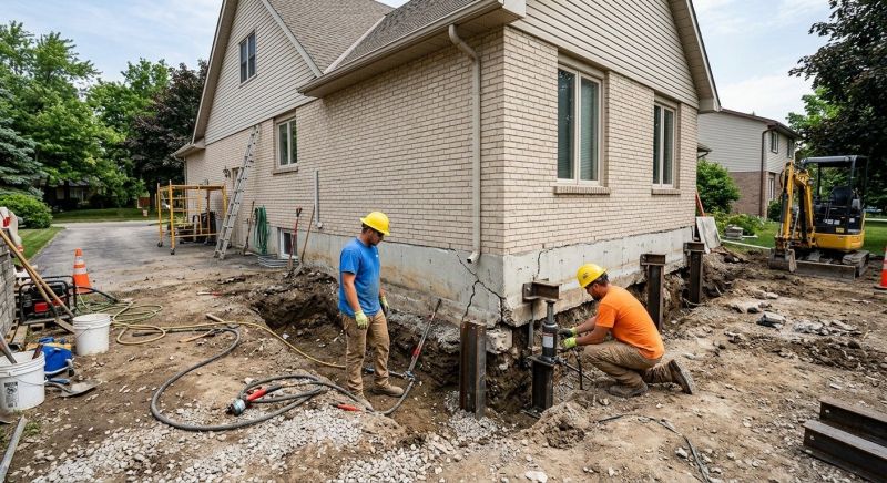 Helical Piers Installation in Sneads Ferry, NC