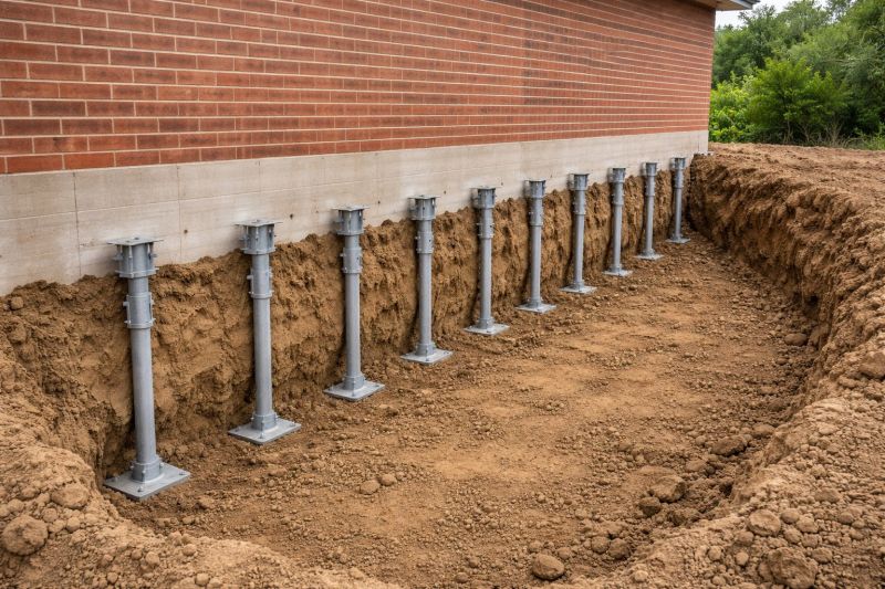 Helical Pile Installation in Sneads Ferry, NC