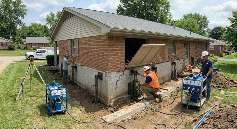 Home Foundation Leveling in Jacksonville, NC