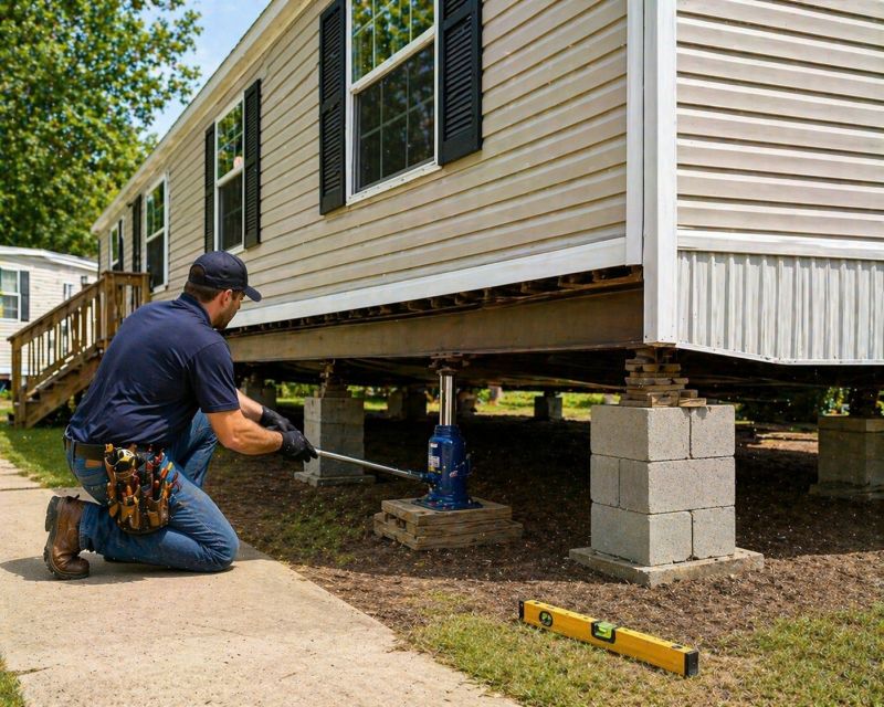 Home Foundation Leveling in Swansboro, NC