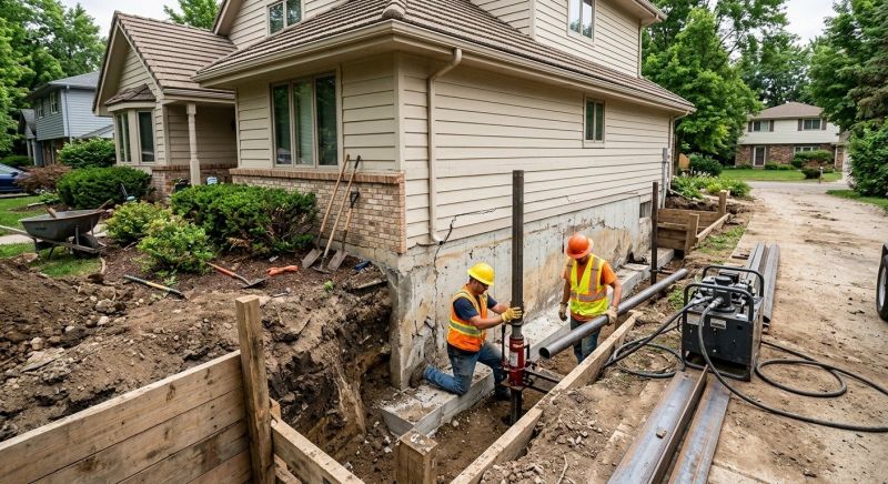 Home Foundation Repair in Maysville, NC