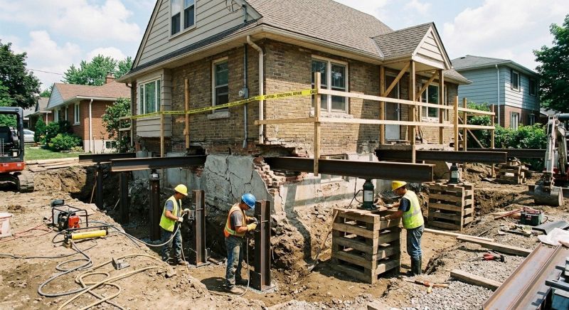House Foundation Repair in Holly Ridge, NC