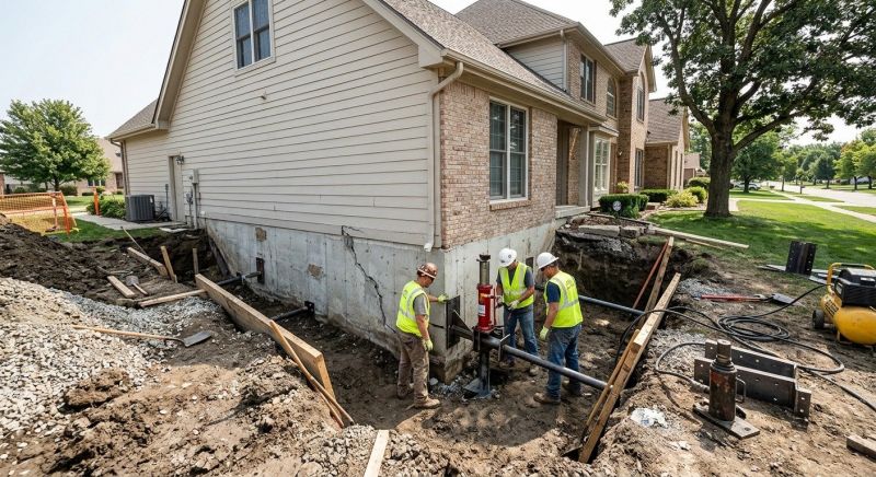 House Foundation Repair in Onslow County, NC