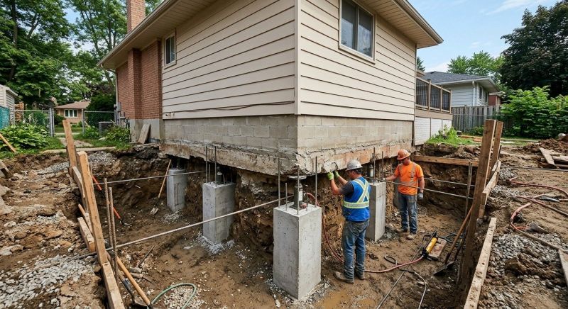 House Underpinning in Sneads Ferry, NC