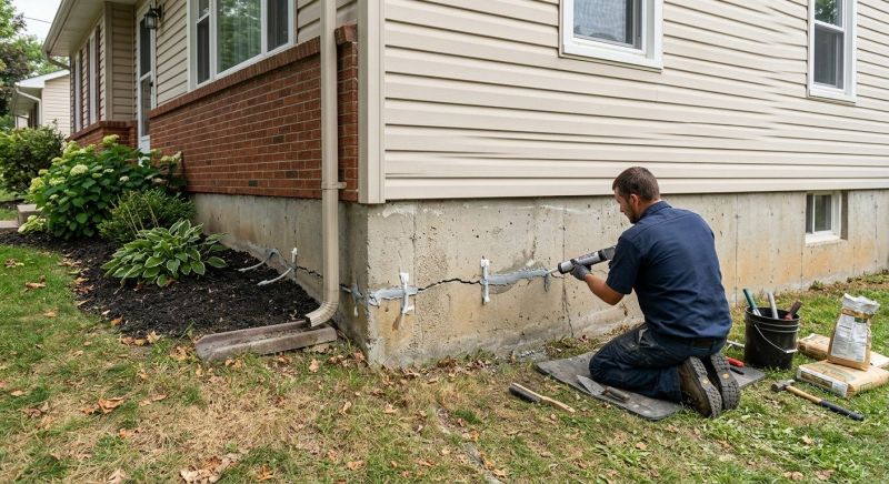 Leaking Foundation Repair in Sneads Ferry, NC