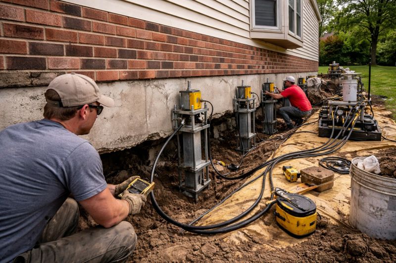Settling Foundation Service in Hampstead, NC