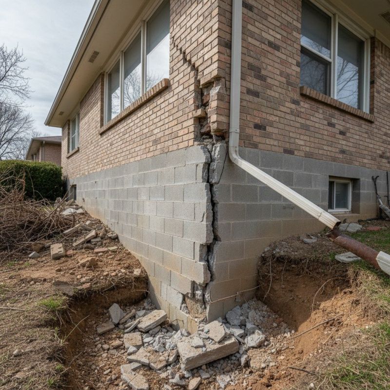 Settling Foundation Service in Richlands, NC