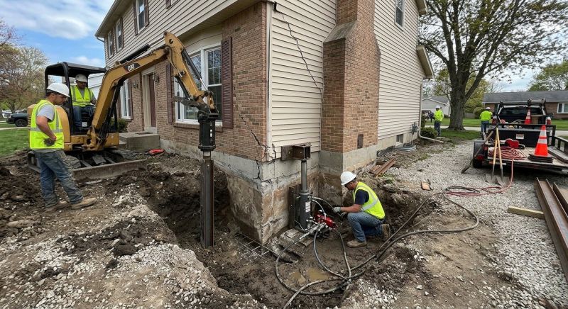 Sinking Foundation Repair in Jacksonville, NC