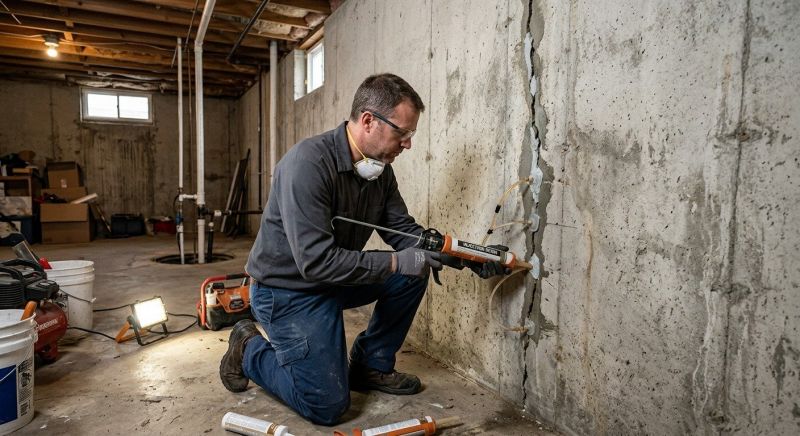 Structural Crack Repair in Sneads Ferry, NC