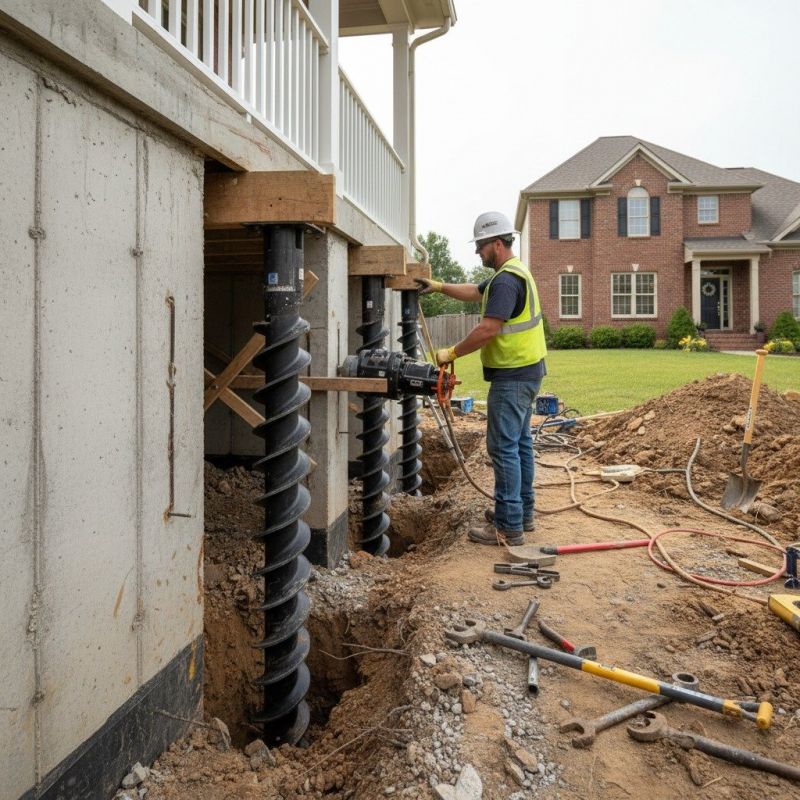 Structural Underpinning in Sneads Ferry, NC