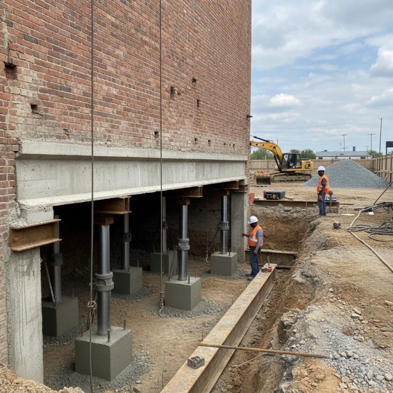 Structural Underpinning in Sneads Ferry, NC